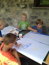Beim Malen